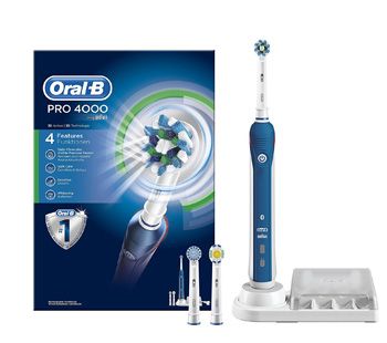 Spazzolino elettrico oral b 4000 pro crossaction
