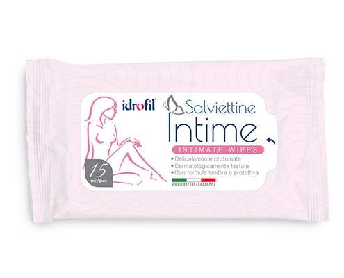 Idrofil salviettine intime 15 pezzi