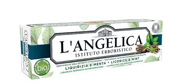 L'angelica dentifricio menta liquirizia