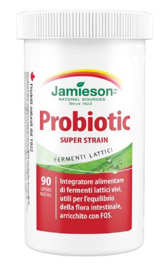 Jamieson probiotic super strain 90 capsule vegetali