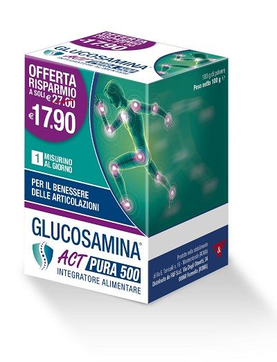 Glucosamina act pura 500 100g