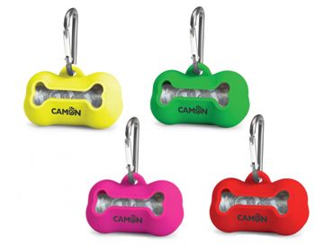 Dispenser silicone c/1x20 sacchetti rosso