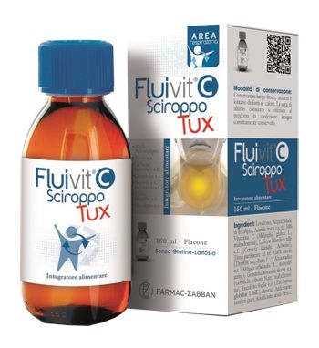 Fluivit c sciroppo tux 150ml