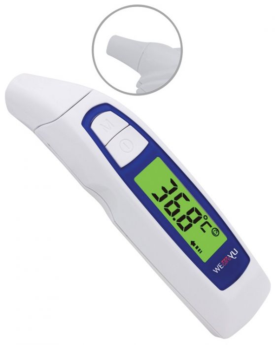 Termometro fronte orecchio oggetti wecareyu fever multiuse 1 pezzo