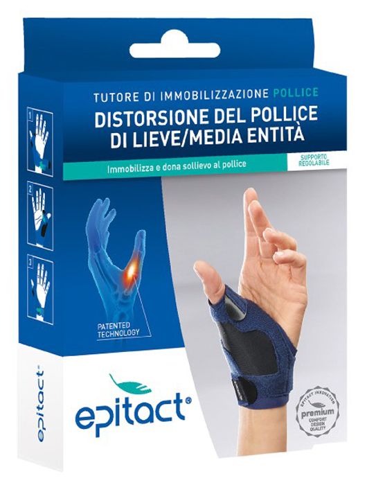 Epitact tutore immobilizzazione pollice mano sinistra s
