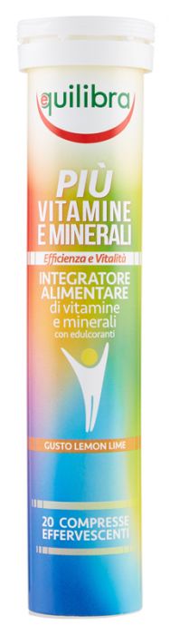 Piu' vitamine/min 20cpr efferv
