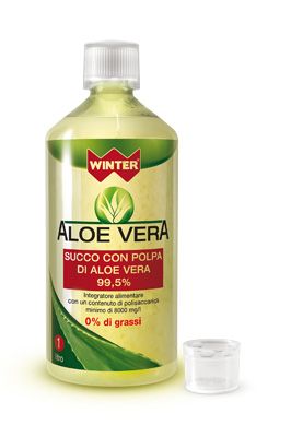 Winter aloe vera succo/polpa1l