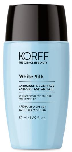 Korff white silk crema viso