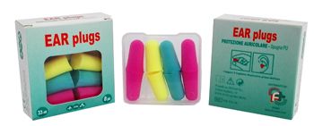 Earplugs protector 8 pezzi