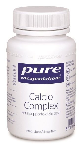 Pure encapsulations calcio complex 30 capsule