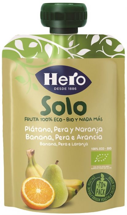 Hero solo frut frul ban/pera/a