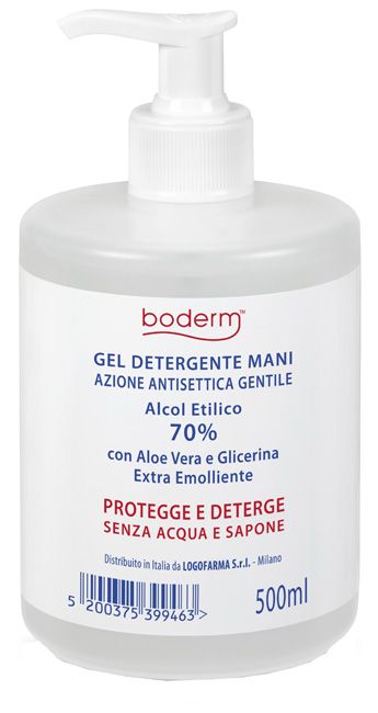 Boderm hand clean gel70% 500ml