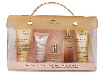 Nuxe prodigieuse travel pouch