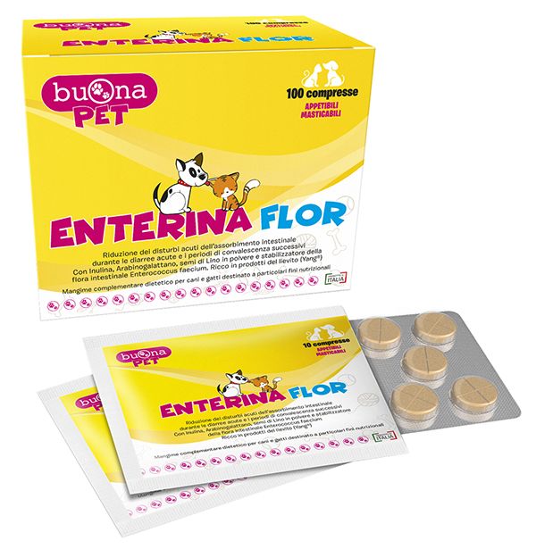 Enterina flor 100 compresse