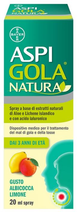 Aspi gola nat spray 20ml alb/lim