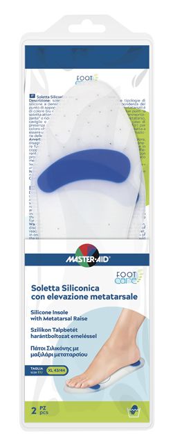 Soletta siliconica master-aid footcare xl 43-44 metatarso i7