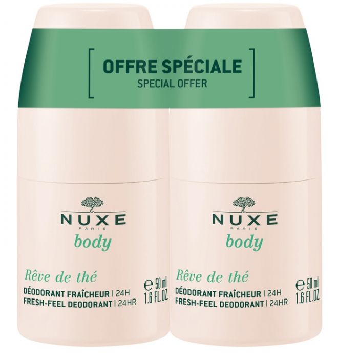 Nuxe fresh feel deod 24h duo