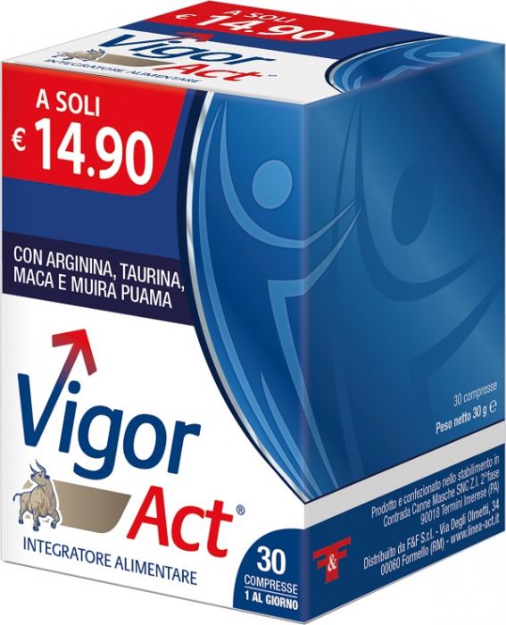 Vigor act 30 compresse