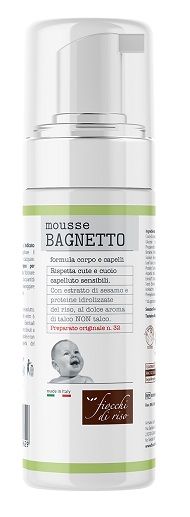 Mousse bagnetto talco200ml fdr