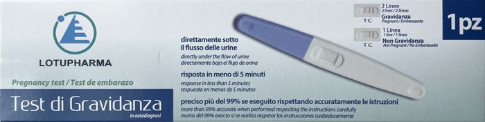 Lotupharma test di gravidanza