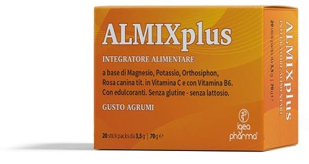 Almix plus 20 stick pack gusto agrumi