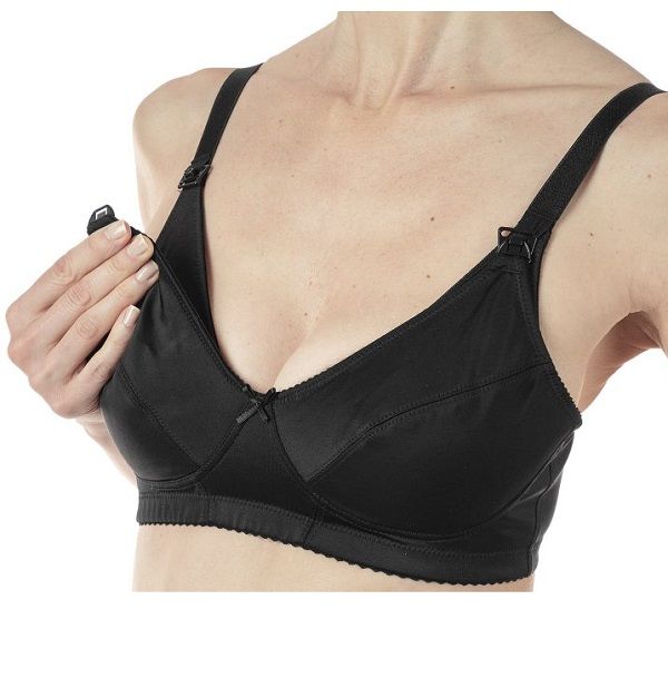 Mammy reggiseno microfibra allattamento black 5c