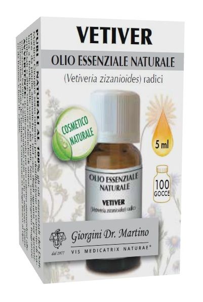 Vetiver olio essenziale naturale 5 ml