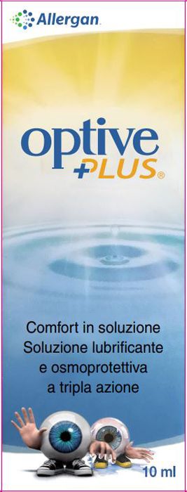 Optive plus soluzione oftalmica 10 ml