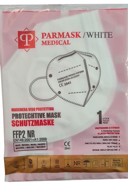 Parmask medical ffp2 white10pz