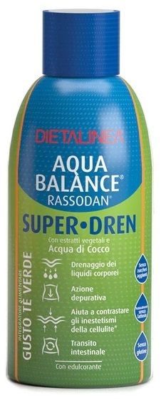 Aqua balance rassodan super dren te verde 500 ml