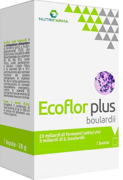 Ecoflor plus boulardii 7 bustine