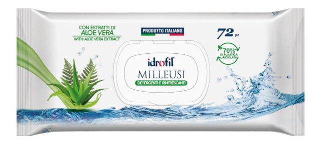 Idrofil salviettine milleusi 72 pezzi
