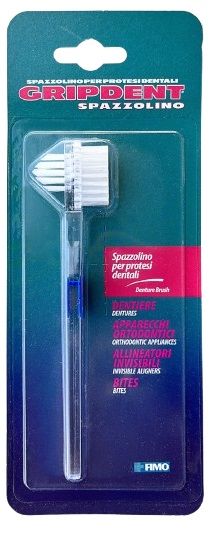 Gripdent spazzolino per protesi dentali