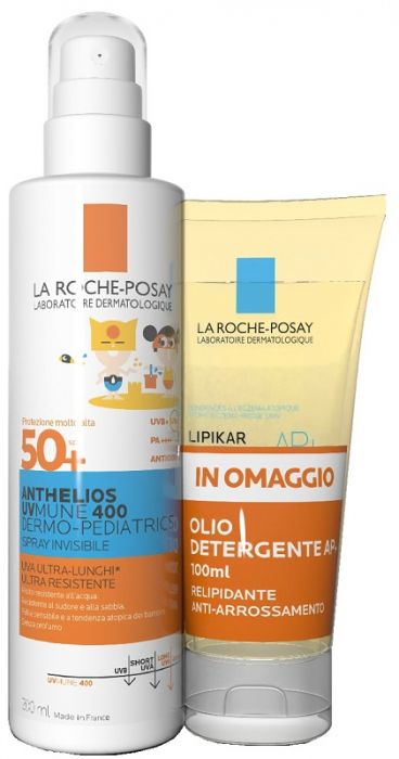 Anthelios spray ap shaka 200 ml + olio 100 ml