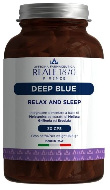 Deep blue 30cps reale 1870