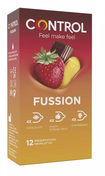 Profilattico control fussion 12 pezzi