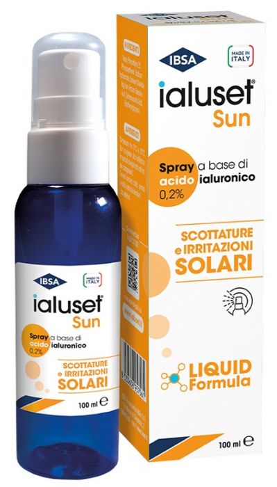 Ialuset sun scottature e irritazioni solari spray 100 ml