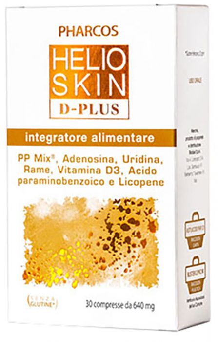 Helioskin d-plus pharcos 30 compresse