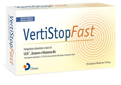 Vertistop fast 20cpr