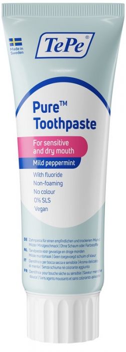Tepe pure menta piperita delicata dentifricio 75 ml
