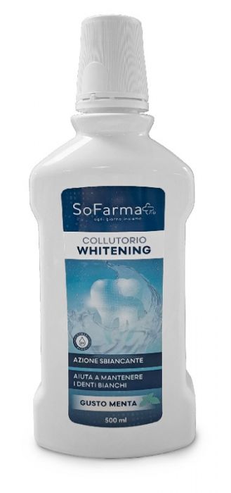 Collutorio whitening 500 ml sofarmapiu'