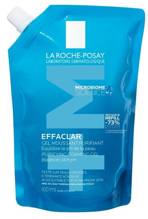 Effaclar gel detergente refill 400 ml