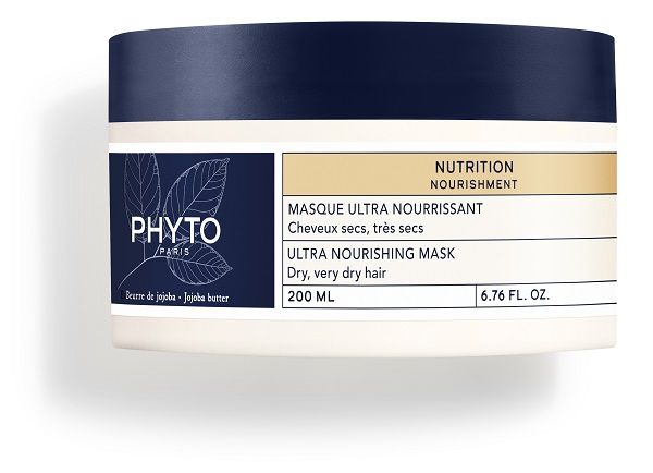 Phyto paris nutrition maschera ultra nutriente per capelli secchi molto secchi 200 ml