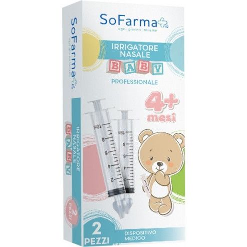 Irrigatore nasale baby 2pz sf+