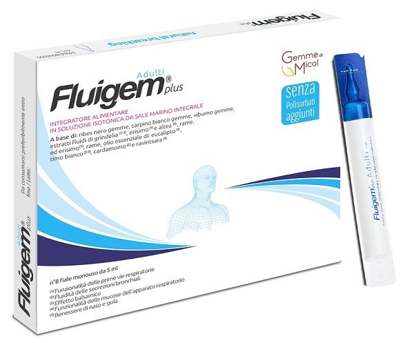 Fluigem plus adulti 8 fiale
