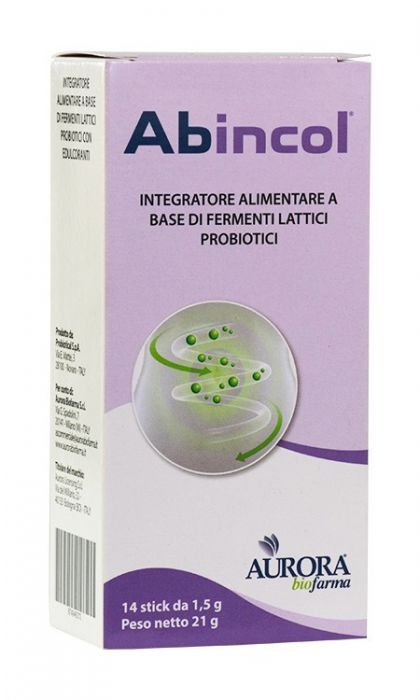 ABINCOL 14STICK OROSOLUBILI