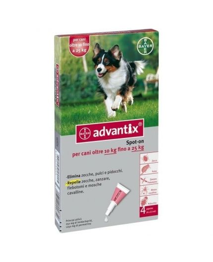Advantix spot on*4pip 10-25kg