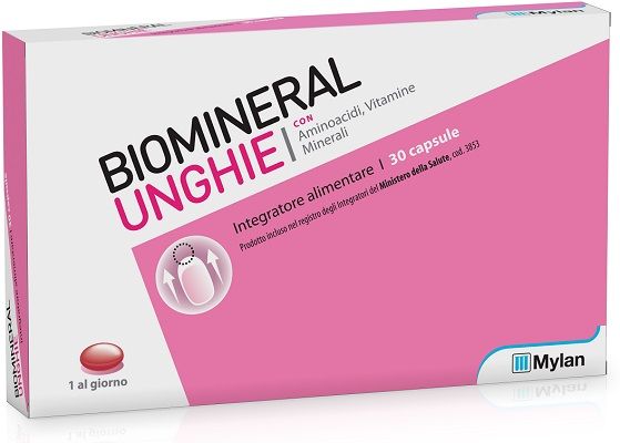 BIOMINERAL UNGHIE 30 CAPSULE