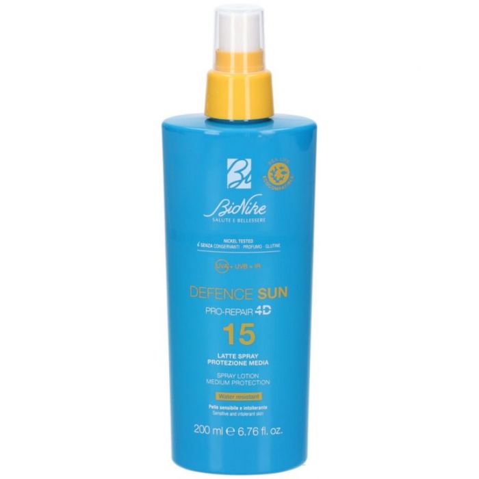 Defence sun 15 latte spray 200 ml
