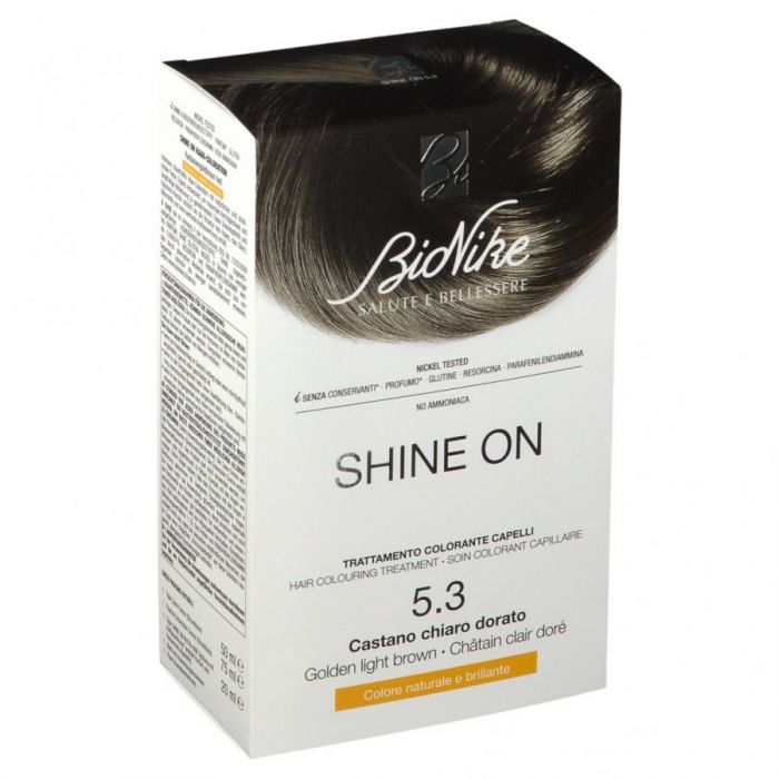 Shine on castano chiaro dorato